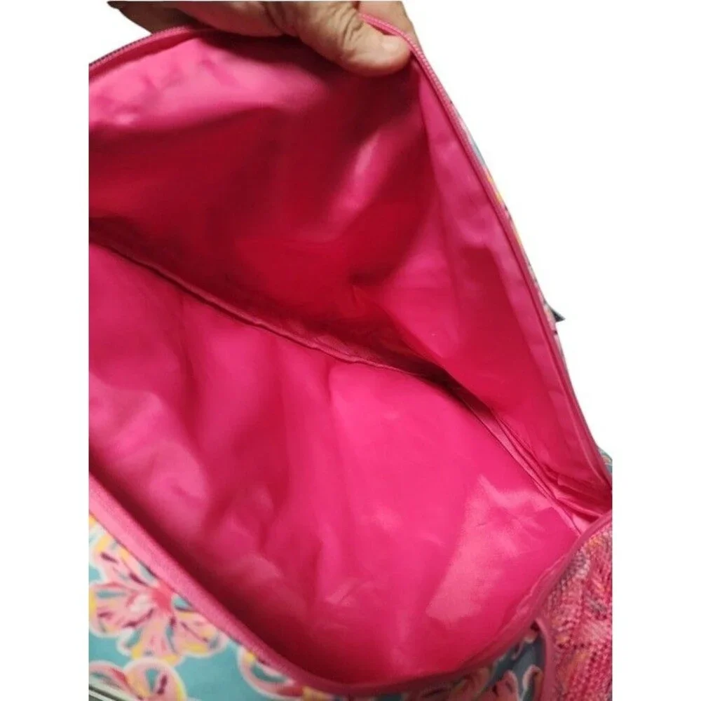 Simply Southern Hibiscus Sling Backpack Teardrop Shape Single-Strap Shoulder Bag